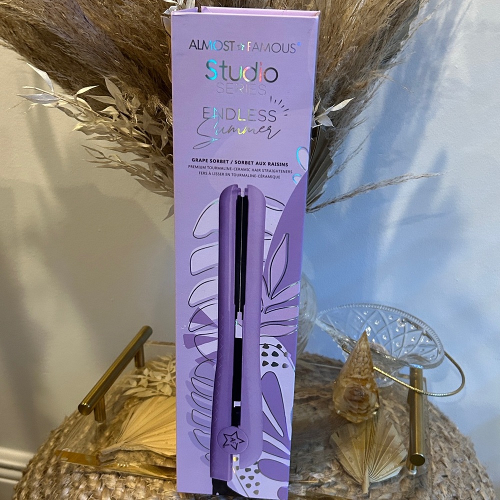 Almost Famous Studio Series Grape Sorbet Hair Straightener